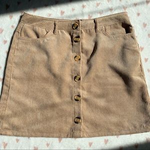 corduroy 90s skirt